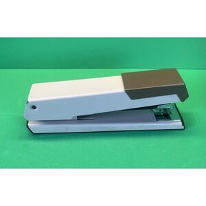 Vintage ACCO 41‎ Stapler Tan & Brown Heavy Duty OFFICE SUPPLIES